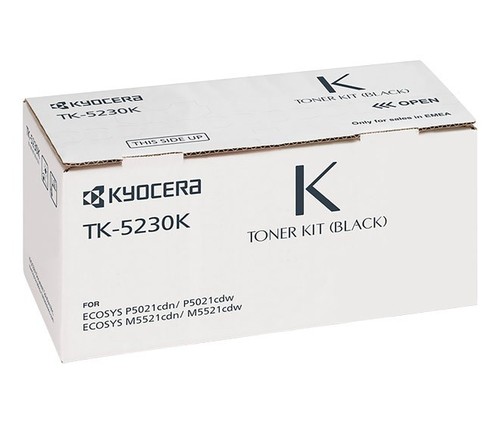 Kyocera Lasertoner 2.600 Seiten,schwarz TK-5230K sw