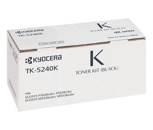 Kyocera Lasertoner 4.000 Seiten,schwarz TK-5240K sw