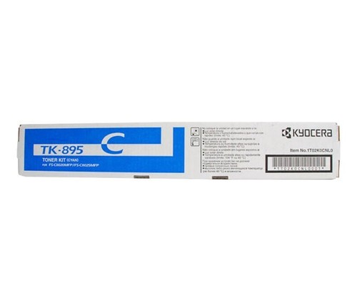 Kyocera Lasertoner 6.000 Seiten,cyan TK-895C cy Kyocera Lasertoner 6.000 Seiten,cyan TK-895C cy