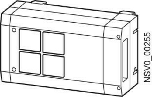 Siemens Dig.Industr. Abgangskasten BD01-AK2X/4SD163S14