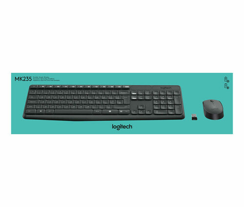 Logitech Tastatur/Maus Set Wireless,Optisch LOGITECH MK235 ant
