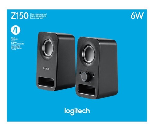 Logitech Lautsprecher Stereo sw, Retail Z150