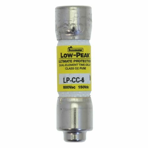Eaton Sicherungseinsatz 6 A, AC 600 V LP-CC-6 Eaton Sicherungseinsatz 6 A, AC 600 V LP-CC-6