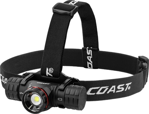 Hückmann LED-Kopflampe Coast fokussierb. mit Akku XPH34R