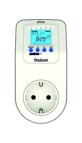 Theben Steckdosenschaltuhr digital theben-eltimo020Ast