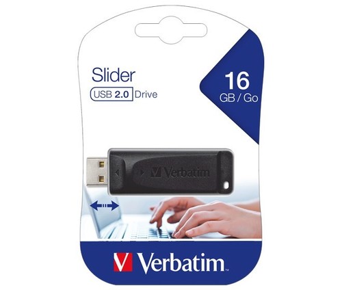 Verbatim USB-Stick 16GB 2.0 (R)10MB/s,(W)4MB/s VERBATIM 98696