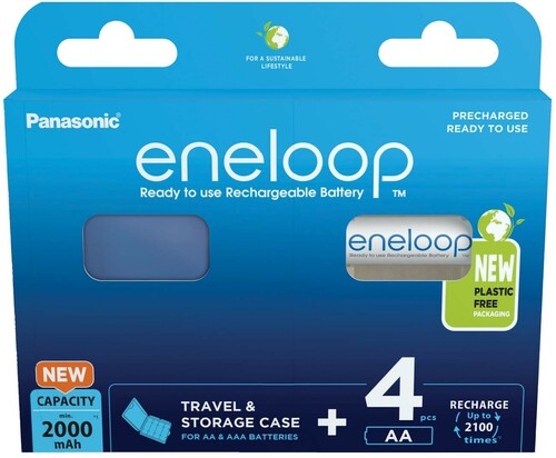 Hückmann Akku Mignon AA eneloop 2000mAh BK-3MCDEC4BE(VE4)