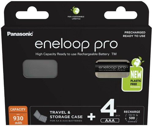Hückmann Akku Micro AAA eneloop pro 930mAh BK-4HCDEC4BE(VE4)