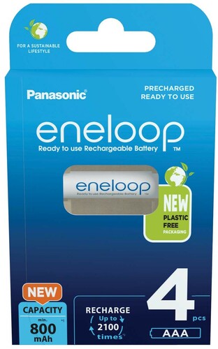 Hückmann Akku Micro AAA eneloop 800mAh BK-4MCDE/4BE(VE4)