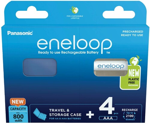 Hückmann Akku Micro AAA eneloop 800mAh BK-4MCDEC4BE(VE4)