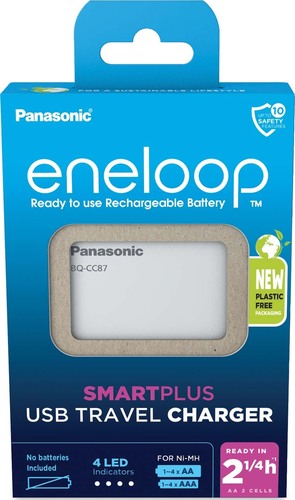 Hückmann Ladegerät BQ-CC87 eneloop unbestückt BQ-CC87USB
