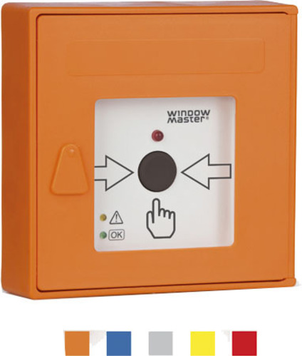 WindowMaster RWA-Hauptbedienstelle Signalg. ORANGE WSK 320 0005 02 WindowMaster RWA-Hauptbedienstelle Signalg. ORANGE WSK 320 0005 02
