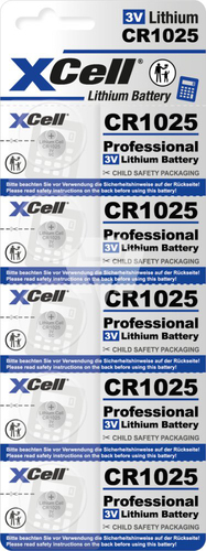 Hückmann Knopfzelle Lithium 3V XCR1025 (5er)
