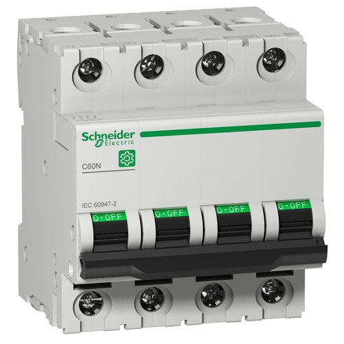 Schneider Electric LS-Schalter Multi 9 OEM C60N 4-pol 25A 10kA M9F11425 Schneider Electric LS-Schalter Multi 9 OEM C60N 4-pol 25A 10kA M9F11425