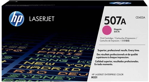 HP Lasertoner 6.000 Seiten,magenta CE403A ma