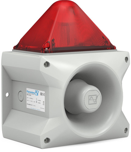 Pfannenberg Blitzschallgeber 10J, 24DC, 117dB, rt PA 20 10-60DC