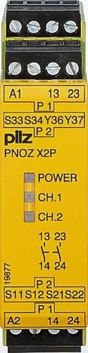 Pilz Not-Aus-Schaltgerät 24VACDC 2n/o PNOZ X2P C #787303
