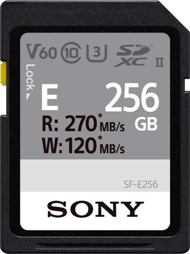 Sony SDXC-Card 256GB UHS-II Entry series SFE256.AE