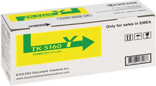 Kyocera Lasertoner 12.000Seiten,gelb TK-5160Y ge