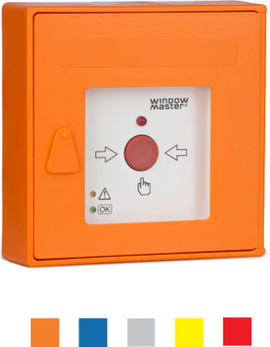 WindowMaster RWA Hauptbedienstelle gelb für WSC 5xx WSK 501 0002 02