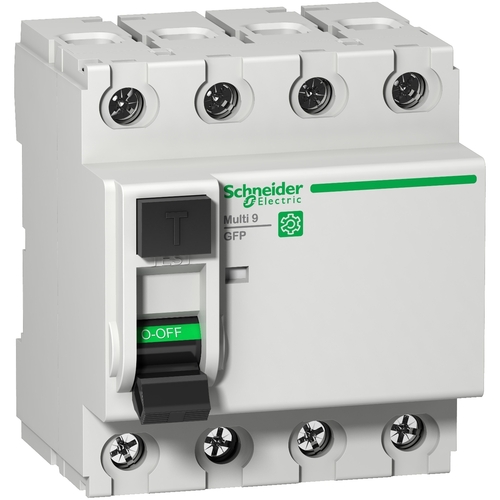 Schneider Electric Multi 9 OEM GFP (FI)4-pol. 40A 260mA 480Y/277V M9R84440 Schneider Electric Multi 9 OEM GFP (FI)4-pol. 40A 260mA 480Y/277V M9R84440