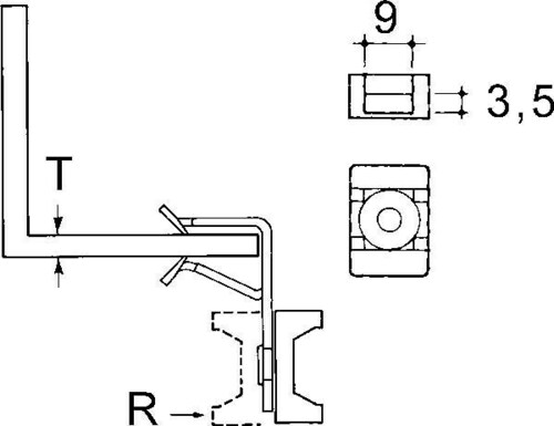 Niedax Kabelbefestigung AH153-MR Niedax Kabelbefestigung AH153-MR