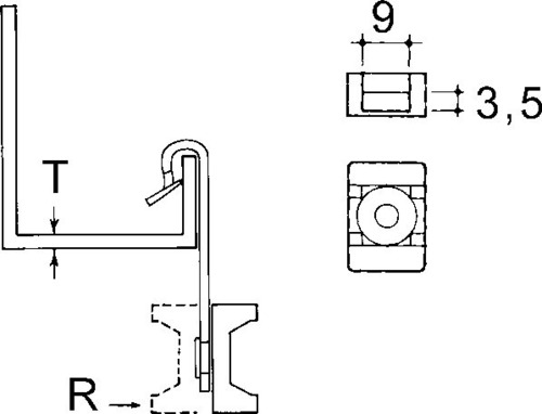 Niedax Kabelbefestigung AV57-M Niedax Kabelbefestigung AV57-M