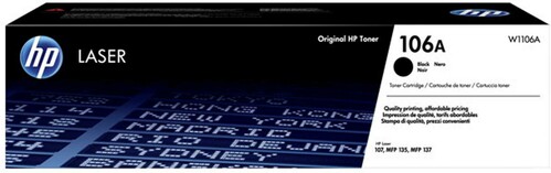 HP Lasertoner 1.000 Seiten,schwarz HP W1106A sw