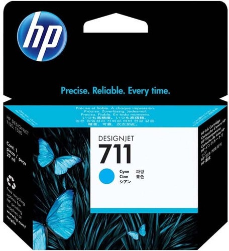 HP Tintenpatrone cyan 711/CZ130A cy