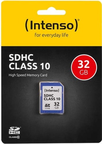 Intenso SDHC-Card 32GB (R)40MB/s,(W)10MB/s 3411480