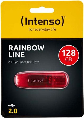 Intenso USB 2.0 Stick 128GB Rainb (R)23MB/s,(W)6.5MB/s 3502491 rt