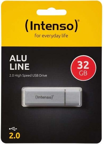 Intenso USB 2.0 Stick 32GB Alu (R)23MB/s,(W)6.5MB/s 3521482 si