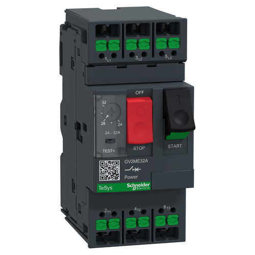 Schneider Electric Motorschutzschalter 24-32A Snapin GV2ME32A