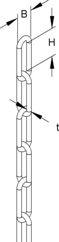 Niedax Gliederkette KF-3