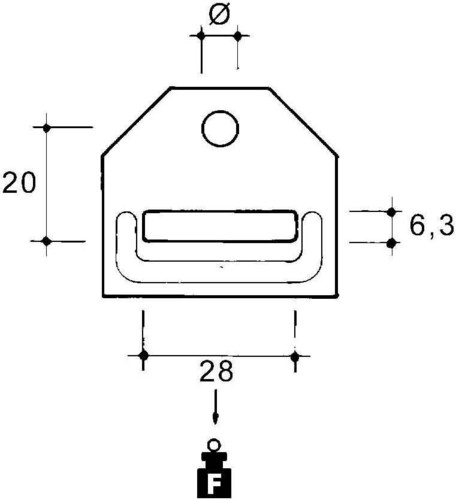 Niedax Seilbefestigung MM-65