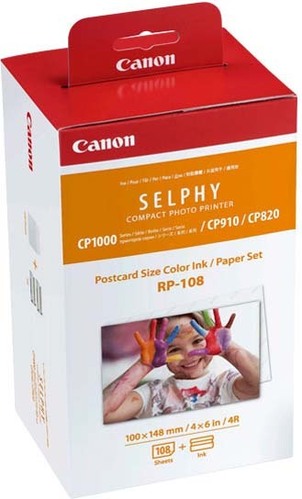 Canon Tintenpatronen Valuepack color+2x54Blatt RP-108IN co +P