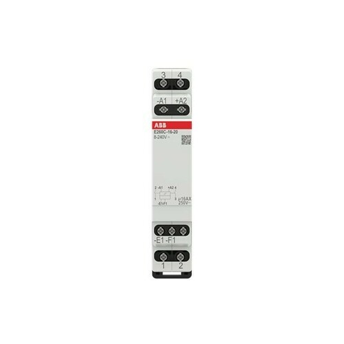 ABB Stotz S&J Elektr.Stromstoßschalter 16 A, 2 Schließer E260C-16-20