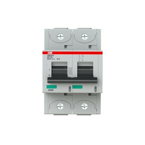 ABB Stotz S&J Strangsicherung 800VDC,125A,2-polig S802PV-SP125 ABB Stotz S&J Strangsicherung 800VDC,125A,2-polig S802PV-SP125