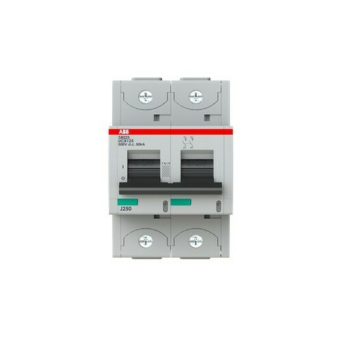 ABB Stotz S&J Hochleis.Sicherungsautomat 125 A, B, 500V, 2P S802S-UCB125 ABB Stotz S&J Hochleis.Sicherungsautomat 125 A, B, 500V, 2P S802S-UCB125