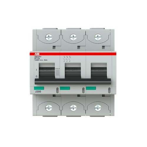ABB Stotz S&J Strangsicherung 1200VDC,125A,3-polig S803PV-SP125 ABB Stotz S&J Strangsicherung 1200VDC,125A,3-polig S803PV-SP125