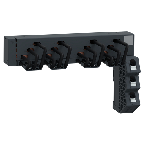 Schneider Electric 4 Tap-Offs Rf Busbar Gv2 63A Snap-In GV2G4RA