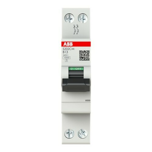 ABB Stotz S&J Sicherungsautomat 2P-13A-B(230V)10kA S202CM-B13 ABB Stotz S&J Sicherungsautomat 2P-13A-B(230V)10kA S202CM-B13