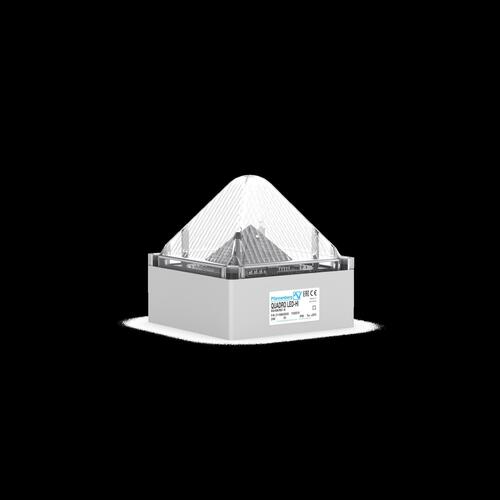 Pfannenberg LED-Leuchte klar,11-60DC,75cd QUADRO LED HI DC CL
