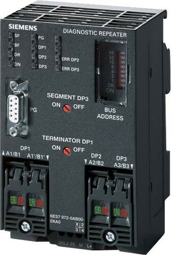 Siemens Dig.Industr. Diagnose-Repeater Profibus 6ES7972-0AB01-0XA0