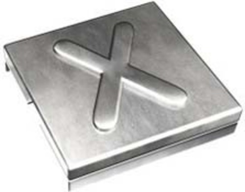 ABB Stotz S&J T&B Markierungszeichen V4A "X" YID-CHAR-X