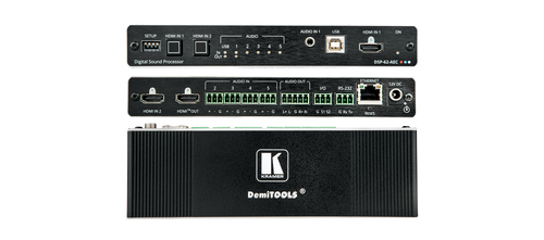 Kramer Audio Matrix 6x2 PoE DSP-62-AEC