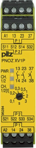 Pilz Not-Aus-Schaltgerät 3/24VDC 2n/o 1n/o t PNOZ XV1P #777601