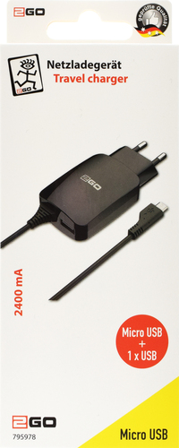 Hückmann Netzladegerät 100V-240V max 2400mA 146199