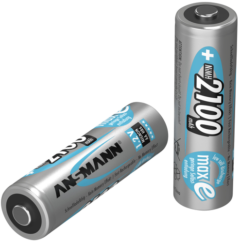 Hückmann Akku 1,2V Mignon AA 2100mAh einz Ansmann 146928
