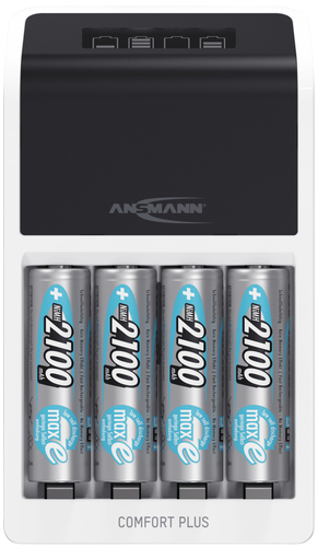 Hückmann Ladegerät Comfort Plus 4x Mignon 2100mAh 147904